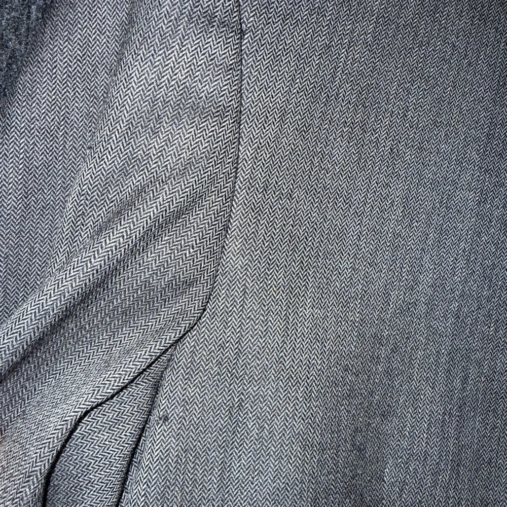 Zagato Blazer Men Super‎ 100's 48R Wool Gray Pockets Suit Jacket Padded Shoulder